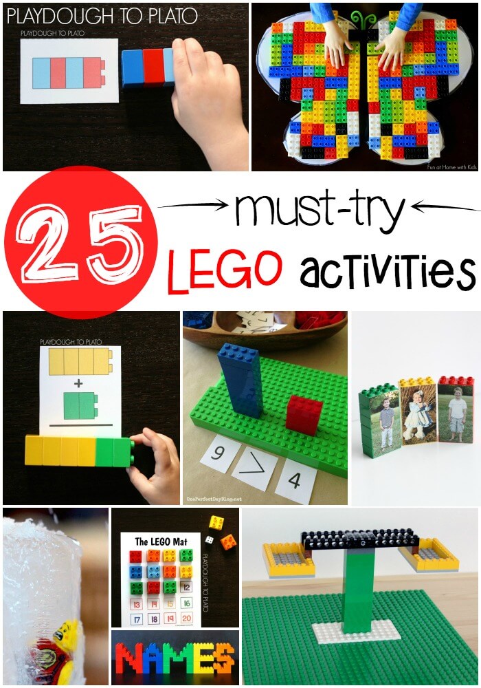 25 Must Try LEGO Activities Playdough To Plato